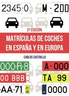 matriculas de coches en españa y en europa (ebook)-carlos castrillo-9788411288590