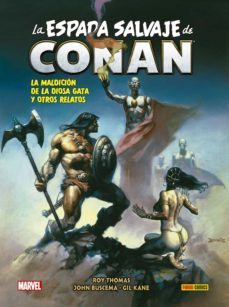 la espada salvaje de conan 4: la maldicion de la diosa gata y otr os relatos-roy thomas-9788413346090