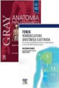 lote gray anatomía estudiantes + feneis nomenclatura ilustrada-r. drake-wolfgang dauber-9788413828190