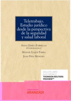 teletrabajo. estudio juridico desde la perspectiva de seguridad y salud laboral-9788413917290