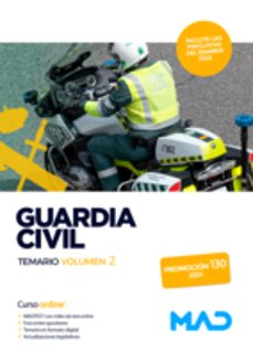 guardia civil. temario volumen 2-9788414278390