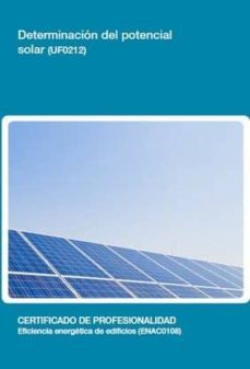 determinacion del potencial solar (uf0212)-9788416424290