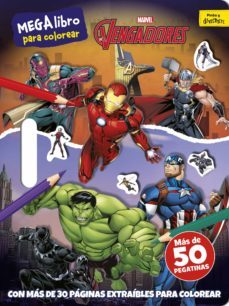 los vengadores. megalibro para colorear-9788416914890
