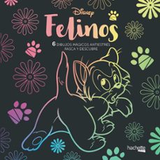 arteterapia. felinos disney. 6 dibujos mágicos-9788417240790