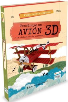 construye el avion 3d:viaja, conoce, explora-9788417299590
