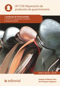 reparacion de productos de guarnicioneria. tcpf0110 (ebook)-9788417343590