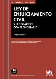 ley de enjuiciamiento civil y legislacion complementaria 17ª edic ion-9788417618490