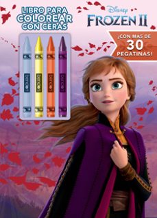 frozen 2. libro para colorear con ceras-9788418335990