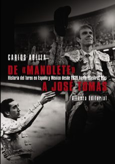 de manolete a jose tomas-9788420693590