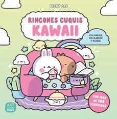 rincones cuquis kawaii. colorear, relajarse y soñar-castañeda becky-9788426742490