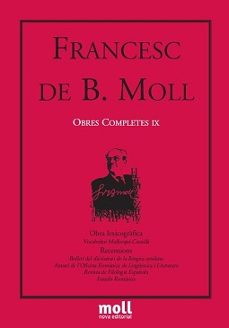 obra lexicografica. recensions-francesc de borja moll casasnovas-9788427318090