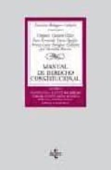 manual de derecho constitucional (vol. i): constitucion y fuentes de derecho. derecho constitucional europeo. tribunal constitucional estado autonomico-francisco balaguer callejon-9788430947690