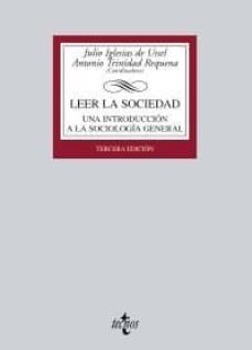 leer la sociedad: una introduccion a la sociologia general-9788430951390