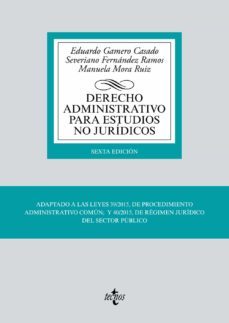 derecho administrativo para estudios no juridicos (adaptado al eees) (6ª ed.)-9788430977390