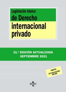legislacion basica de derecho internacional privado-9788430982790