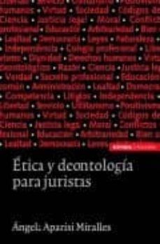 etica y deontologia para juristas-angela aparisi martinez-9788431323790