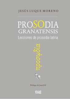 prosodia granatensis-jesus luque moreno-9788433875990