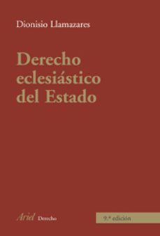 derecho eclesiastico del estado (9ª edicion)-9788434456990