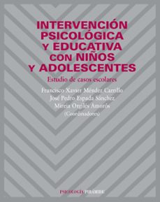 intervencion psicologica y educativa con niños y adolescentes-9788436820690