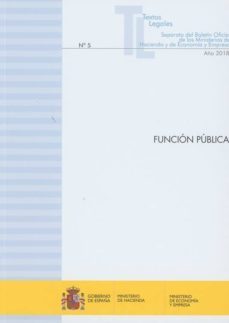 funcion publica nº5 (textos legales)-9788447609390