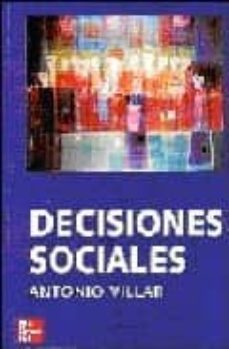 decisiones sociales-antonio villar-9788448145590