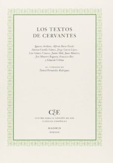 los textos de cervantes-9788461692590