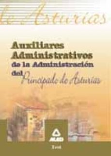 auxiliares administrativos de la administracion del principado de asturias: test-9788466521390