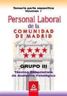 personal laboral de la comunidad de madrid. grupo iii. tecnicos-9788467670790