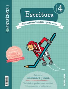 entrenate. cuaderno escritura 4 primaria-9788468019390