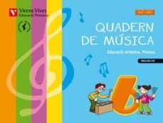 quadern de musica 6 + cd. comunitat valenciana   6º primaria-9788468218090