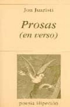 prosas (en verso)-jon juaristi-9788475177090