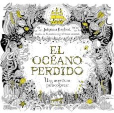 el oceano perdido: una aventura para colorear-johanna basford-9788479539290
