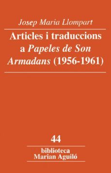 articles i traduccions a papeles de son armadans-9788484159490