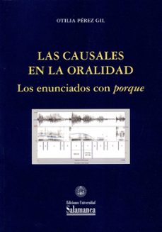 las causales en la oralidad-otilia perez gil-9788490128190