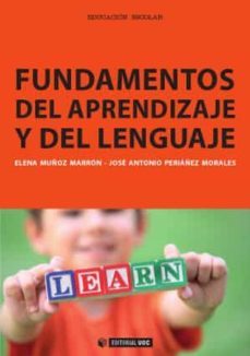 fundamentos del aprendizaje y del lenguaje-elena muñoz marron- periañez morales-9788490299890