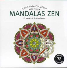 mandalas zen (compactos): libro para colorear arte-terapia-9788490680490