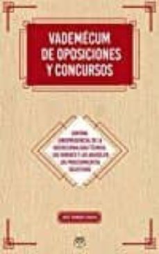 vademecum de oposiciones y concursos-jose ramon chaves garcia-9788494623790
