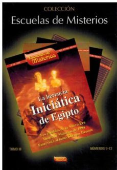 escuelas de misterios. tomo iii (numeros 9-12)-9788496166790