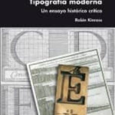 tipografia moderna-robin kinross-9788496657090