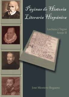 paginas de historia literaria hispanica: lectura y signo anejo ii-jose montero reguera-9788497734790