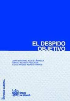 el despido objetivo-9788498768190