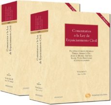 comentarios a la ley de enjuiciamiento civil, volumen i y ii (2ª ed)-9788499037790
