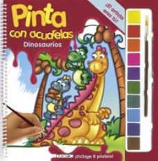 dinosaurios: pinta con acuarelas-9788499136790