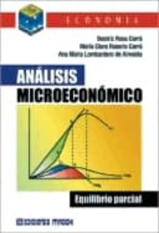 analisis microeconomico. equilibrio parcial-ana maria lombardero de almeida-9789505375790