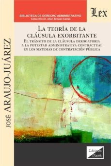 la teoria de la clausula exorbitante-jose araujo juarez-9789563928990