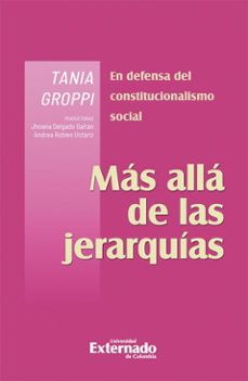 mas alla de las jerarquias (ebook)-tania groppi-9789585060890