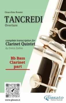 bb bass clarinet part of "tancredi" for clarinet quintet (ebook)-9791220872690