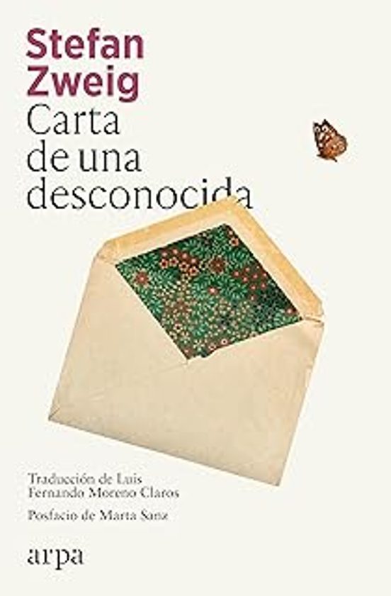 Portada de CARTA DE UNA DESCONOCIDA