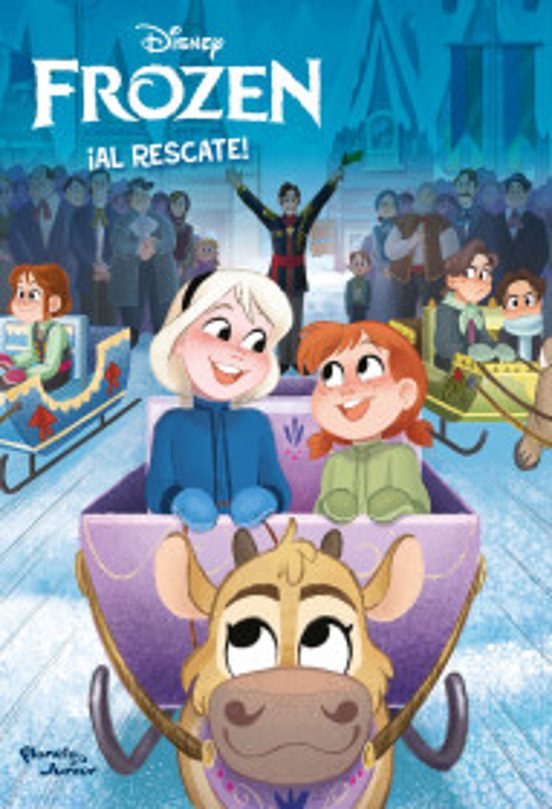 Portada de Frozen. ¡Al Rescate!