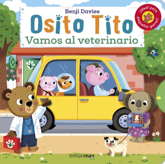 Portada de Osito Tito. Vamos al veterinario